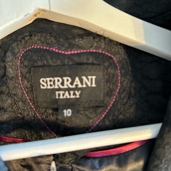 Serrani black blazer suit with skirt, 10 - Picture 4 of 4